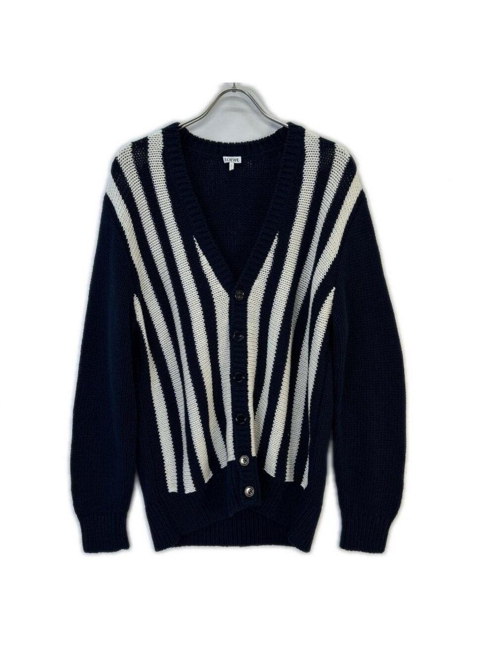 Loewe Anagram Cotton Wool Cardigan